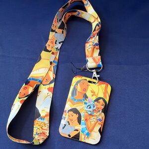 Disney Pocahontas - Lanyard and ID card holder